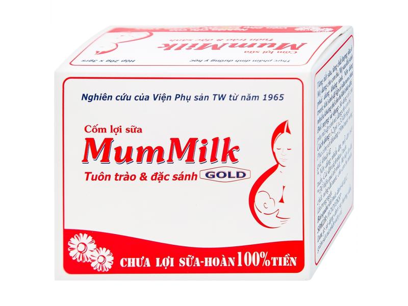 Cốm lợi sữa Mum Milk GOD HEALTH tăng tiết sữa, tăng chất lượng sữa (20 gói x 3g)