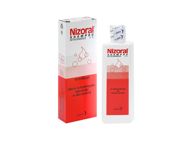 Dầu gội đầu Nizoral Shampoo Janssen điều trị và dự phòng gàu, lang ben và viêm da tiết bã (100ml)