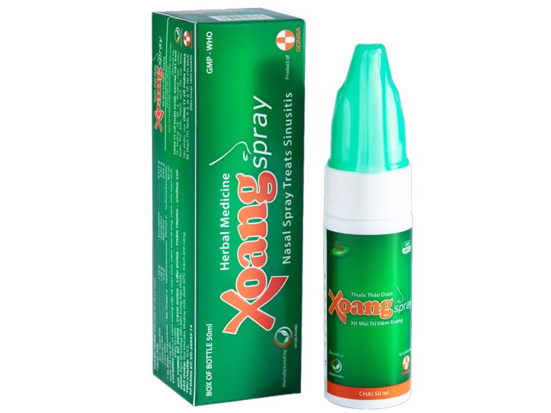 Thuốc xịt mũi Xoangspray Gonsa điều trị viêm xoang, viêm mũi dị ứng (50ml)